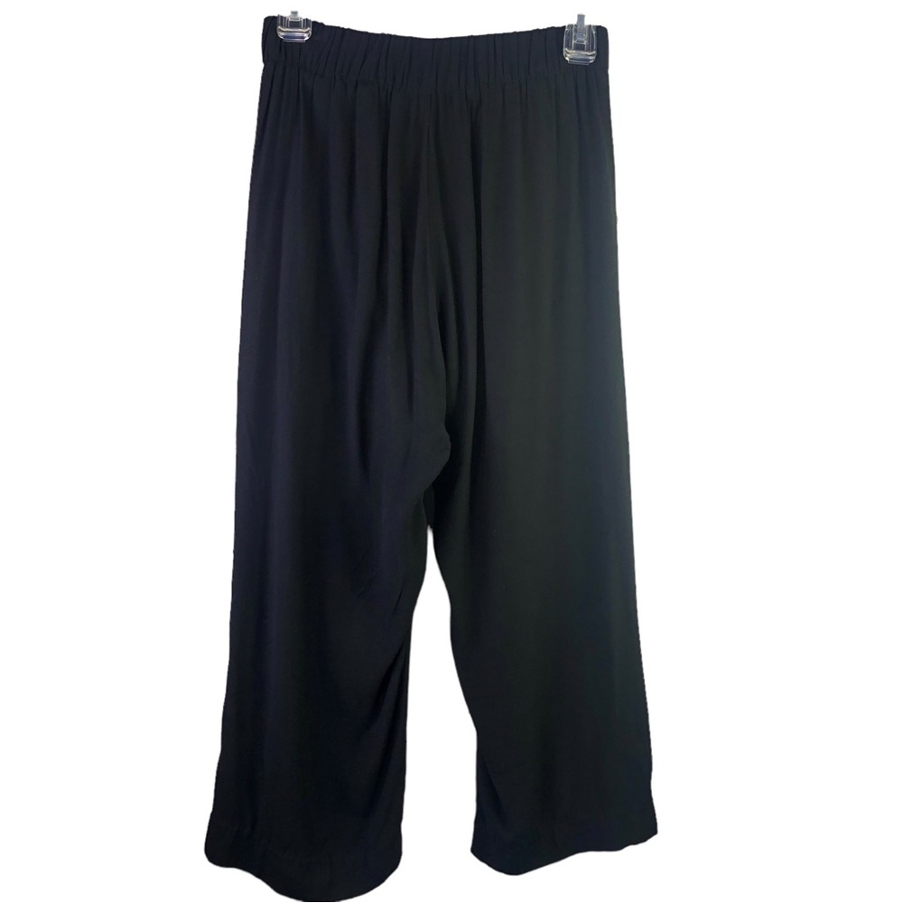 HARLOWE & GRAHAM Black Casual Mid-Rise Pants Size XS - Picture 2 of 9